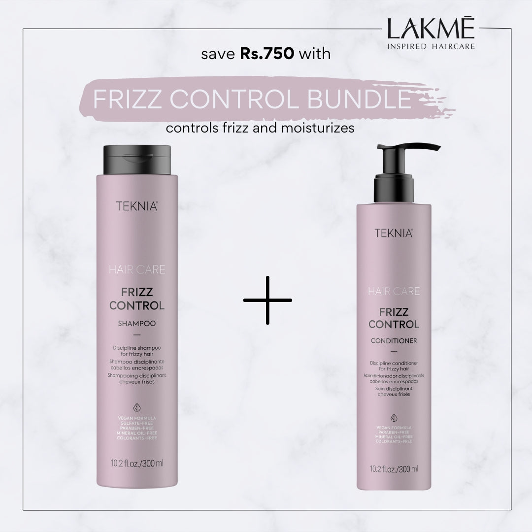 LAKME - Frizz Control Bundle (Shampoo + Conditioner)
